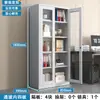 Gabinete de archivo de oficina de acero, gabinete de archivo, gabinete para documentos, gabinete para comprobantes financieros con cajones con cerradura, gabinete bajo, estantería de almacenamiento