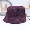 Sombrero de Pescador para Mujer Primavera y Verano Madre de Mediana Edad Abuela Protección Solar Sombrero para el Sol Señora Mayor Ala Ancha Tela para Exteriores Sombrero de Cubo