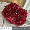 5 Hortensias Francesas, Hortensias Mariposa de Colores, Decoración Artificial de Flores para Habitación de Boda Hogar, Flores de Seda para Diseño de Escenario Hotel Piso