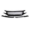 Pára-choque dianteiro e traseiro de fibra de carbono, saia lateral de pá frontal, malha intermediária, garganta da cauda, modificação com tudo incluído, adequada para CivicFC1 Honda Civic TR de 10ª geração