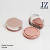 Caja de maquillaje magnética redonda irregular Jinze con espejo material de embalaje de plástico