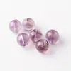 7A Abalorios de Amatista Asai Morado Natural Pulsera de Hilo Pulsera para Hombres y Mujeres Colorida Grieta de Hielo Flor de Plástico diy Hecho a Mano