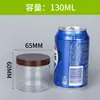 Frascos de Almacenamiento de Granos de 65 Compartimentos, Recipientes Sellados para Té de Flores, Frascos de Plástico para Almacenamiento en la Cocina, Frascos de Plástico Transparente para Mascotas de Boca Ancha
