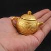 Peça de alça criativa de latão puro para panela, alça de panela, peça de dragão e fênix, panela rotativa, manípulo de mão, artefato de mahjong, alça de texto, pêndulo Hu