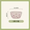 Shun Xiang [Dock Huaman] Louça de Cerâmica Estilo Ins Doméstico Menina Alto Valor de Cor Conjunto de Pratos Tigela de Sopa Tigela de Arroz