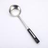 Espátula de aço inoxidável magnética utensílios de cozinha anti-escaldantes escorredor espátula de aço inoxidável tubo redondo pá para fritar colher de arroz colher de sopa