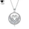 Knn-1046 Colar Pequeno Fresco de Cisne com Diamante Feminino Desenho Animado E-commerce Transfronteiriço Joias Pingente de Alta Qualidade Europeu e Americano