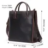Bolsa Transversal Couro Crazy Horse Transfronteiriça Bolsa Masculina Bolsa Transversal de Ombro Bolsa Tote Couro Genuíno Bolsa de Ombro Vintage Menbag