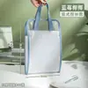 Bolsa de arquivo sanfonada portátil de PVC com 13 compartimentos de grande capacidade, pasta sanfonada, bolsa de arquivo para estudantes para armazenamento de provas