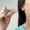 Pendientes de Aro con Goteo de Aceite Estilo Francés, Suaves y Frescos, Pendientes Pequeños y Versátiles para el Trabajo, Pendientes Dulces y Sencillos Estilo Vacaciones