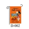 Bandeira de Jardim de Halloween Transfronteiriça Pátio Exterior Atmosfera Festiva Bandeira Decorativa Feita Sob Medida Bandeira Pendurada em Branco DIY