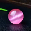 Bola de Cristal de Piedra Ojo de Gato Colorida Adorno Feng Shui Hogar Oficina Vestíbulo Regalo de Apertura de Empresa Bola de Cristal Colorida
