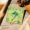 Marcador de Página Clássico de Metal Estilo Chinês com Design de Andorinha Oriental e Pipa, Lembrança Cultural e Criativa para Estudantes, Clipe de Página de Leitura