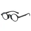 Óculos de Sol Redondos Pequenos com Stud de Arroz, Espelho Cruzado, Estilo Retro Fashion, Lentes Oceânicas, Óculos de Sol Estilo Cyberpunk, Tendência