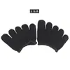 Calcetines de Cinco Dedos Transpirables de Medio Pie para Cuatro Estaciones, Calcetines de Bambú para Mujer con Dedos Separados, Calcetines Invisibles de Cinco Dedos Abiertos en Stock