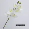 Filme Impresso em 3D Grande Orquídea Cymbidium Arranjo de Flores Artificiais Cena Decoração de Arranjo Flores de Casamento Realistas de Alta Qualidade Flores Artificiais