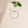 Nova Joia Popular Transfronteiriça de Aço Inoxidável para Mulheres, Olho do Diabo Retrô, Olho Versátil com Gotejamento de Óleo, Pulseira Geométrica Simples