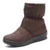Botas Nuevas de Algodón para Mujer Botas de Invierno para Mujer Talla Grande para Adultos Mayores Botas de Nieve Cálidas Zapatos para Madre 41-43