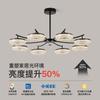 Luminária de Teto Luxo Leve Italiana de Sala de Estar 2025 Nova Luminária Principal de Hall Lustre de Teto de Resina Atmosférico Simples Moderno