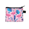 Cartera de Monedas Original de Flamenco Transfronteriza para Estudiantes y Niños, Estuche de Almacenamiento Lindo y Elegante, Estuche de Auriculares de Alto Valor, Portátil