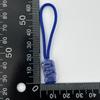 En Stock Cordón de Ajuste Anudado Cremallera de Colores Cordón Tubo Termorretráctil Transparente Tirador para Chaquetas y Chaquetas de Plumas Accesorios para Ropa