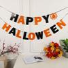 Mantel de Halloween, telaraña, toalla para chimenea, desechable, murciélago, araña, camino de mesa, pantalla de lámpara, decoración de Halloween, traje