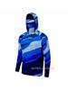 Moletom com Capuz Spelispos para Pesca Masculina Verão Novo Proteção Solar Respirável Manga Longa Camiseta com Capuz Pesca