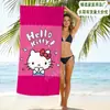 Toalha de Praia Nova Sanrio Hellotetty Transfronteiriça Microfibra Secagem Rápida Toalha de Banho de Praia Infantil