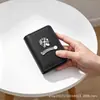 Portatarjetas Chrome Hearts de comercio exterior para pareja, cuero PU, ultradelgado, múltiples ranuras para tarjetas, compacto y exquisito, alto atractivo estético, transfronterizo