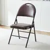 Banqueta Simples Cadeira com Encosto Cadeira de Computador Cadeira de Conferência Cadeira de Treinamento Cadeira de Escritório Portátil Quarto Casa Cadeira Dobrável