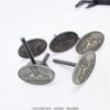 Herrajes para Muebles Personalizados Letrero Cepillado Cian Antiguo Hebilla de Bloqueo con Tornillo Adecuado para Todo Tipo de Gabinetes Mesas de Sofá y Sillas
