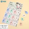 Corazón de Niña Lindo tamaño pequeño Cuchillo de Arte Empaque Cinta de Cortar Desmontable Exprés Bolsa de Plástico Mini Cuchillo de Papel Cuchillo Portátil