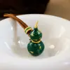 Corrente para Suéter de Abóbora Esmaltada Colorida com Gotejamento de Óleo Versátil Original Elegante e Requintada Acessível Luxo de Alto Padrão Colar Longo para Mulheres