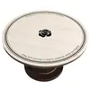 Jogo Americano Redondo, Não Lavável, À Prova de Óleo, Impermeável, Resistente ao Calor, Jogo Americano Redondo para Mesa de Centro em Couro, Luxo Leve, Sensação de Alta Qualidade, Jogo Americano Antiderrapante para Mesa de Jantar