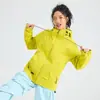 Chaqueta Tres en Uno para Hombres y Mujeres Otoño e Invierno Exterior Grafeno Cálida Cortavientos e Impermeable Parte Superior de Dos Piezas