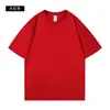 Nova Camiseta Casual de Algodão de Manga Curta para Mulheres de Verão, Gola Redonda, Manga Meia-manga, Cor Sólida, Top Solto, Roupas Casuais para Casais