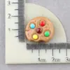 Accesorios de Resina DIY Pasador Pegamento Cremoso Divertido m Bean Funda para Teléfono Móvil Accesorios de Caramelo Pasador de Expresión Material para Accesorios de Cabello