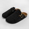 2025 Primavera e Verão Novo Look Doce Cool Rasteirinhas Chinelos Metade Femininos Sapatos Birkennedy Respiráveis Slip-on Sapatos Preguiçosos
