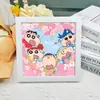 Desenho Animado Fofo Shin-chan Adesivo de Diamante Pintura Kit de Material DIY Pintura de Diamante de Pontos Decoração Atacado Direto do Fabricante