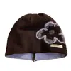 2026 Nuevo Gorro de Punto Jacquard Estilo Coreano Retro para Mujer, Versátil Cálido para Otoño e Invierno, Protección de Orejas, Adelgazante
