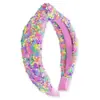 Diademas Nudas para Niñas, Diademas Arcoíris para Niños, Accesorios Brillantes para el Cabello para Bebés, Rellenos para Calcetines de Pascua y Navidad