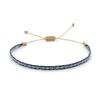 Kkbead Pulsera Bohemia Cuerda de Amistad Estilo Étnico Vintage Nepalí Tejida a Mano Estilo Pareja Cuentas Budistas