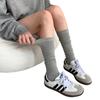Calcetines Largos de Costilla Transpirables Finos Moldeadores Adelgazantes para Mujer, Calcetines Japoneses Versátiles de Media Pantorrilla