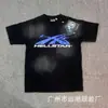 Comercio Transfronterizo Estilo Verano Marca Americana de Moda Hell Hell Star Camiseta de Manga Corta Holgada para Parejas Hombres y Mujeres