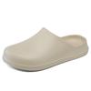 Sapatos Masculinos Chinelos Leves Cobertos de Pés EVA Sapatos de Chef Antiderrapantes de Uma Peça Verão Esportes ao Ar Livre Lazer Sandálias e Chinelos
