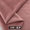 Tela de terciopelo engrosada terciopelo holandés Cortina de terciopelo Mantel para mesa de mostrador Cojín de sofá Cojín Tela de fondo de terciopelo DIY