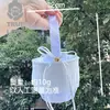 Cesta de Boda Americana Boda Novios Romántica y Cálida Florista Hecha a Mano Esparcir Flores Amor Exquisita Cesta de Flores