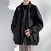 Chaqueta de Primavera y Otoño para Hombre Estilo Americano Moderna Solapa Casual Holgada Versátil Elegante Diseño Coreano Superior