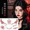 Pegatinas Faciales de Halloween, Pegatinas de Tatuaje para Niños, Maquillaje de Dibujos Animados para Niños, Cicatrices Falsas, Accesorios de Maquillaje de Broma, Pegatinas