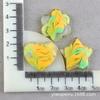 Corazón estrella de cinco puntas accesorios de resina diy pegamento crema accesorios para funda de teléfono llavero colgante material para collar diy